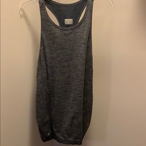 Athleta breezy T back high neck tank